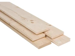 Rauspund Fichte/Tanne Nut und Feder 19 mm x 96 mm x 3000 mm