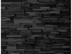 Rebel of Styles Holzverblender UltraWood Teak Yakisugi 18 cm x 49,5 cm FSC®