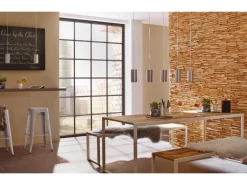 Rebel of Styles Holzverblender UltraWood Teak Toscani 18 cm x 49,5 cm FSC®