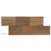Rebel of Styles Holzverblender UltraWood Big Square 45 cm x 20 cm Braun