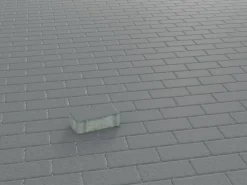 Rechteck-Pflaster Beton Anthrazit 20 cm x 10 cm x 6 cm