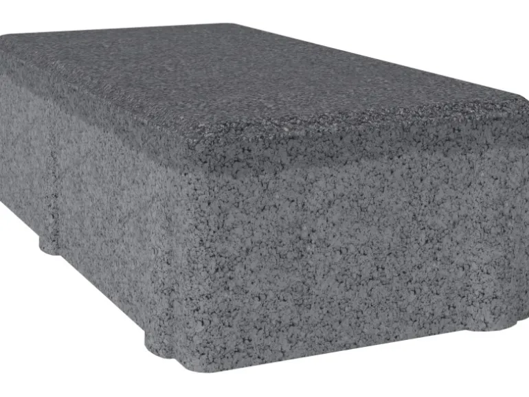 Rechteck-Pflaster Beton Anthrazit 20 cm x 10 cm x 6 cm