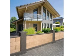 Rechteck-Pflaster Beton Anthrazit 20 cm x 10 cm x 6 cm