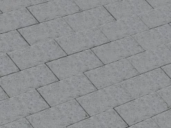 Rechteck-Pflaster Beton Grau 20 cm x 10 cm x 6 cm