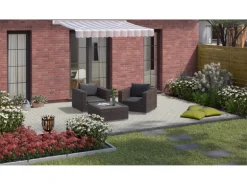 Rechteck-Pflaster Beton Grau 20 cm x 10 cm x 6 cm