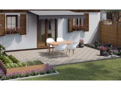 Rechteck-Pflaster Beton Jura-Nuanciert 20 cm x 10 cm x 6 cm