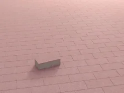 Rechteck-Pflaster Beton Rot 20 cm x 10 cm x 6 cm