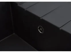 Respekta Einbauspüle Mineralite Houston 80 cm x 50 cm Schwarz