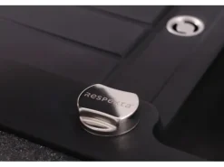 Respekta Granitspüle Atlanta 86 cm x 43,5 cm Schwarz