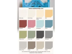 Rust-Oleum Kreidefarbe Möbellack Graphit Matt 750 ml