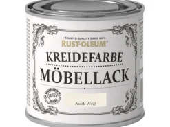 Rust-Oleum Kreidefarbe Möbellack Antikweiß Matt 125 ml