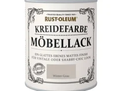 Rust-Oleum Kreidefarbe Möbellack Wintergrau Matt 750 ml
