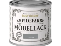 Rust-Oleum Kreidefarbe Möbellack Anthrazit Matt 125 ml