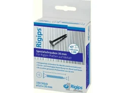 Saint-Gobain Rigips Feingewindeschrauben für Metall 3,5 mm x 35 mm 150 Stück