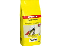 Saint-Gobain Weber Elektrikergips Weiß 5 kg