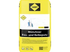Sakret Münchner Rau- und Reibeputz Weiß 2 mm Körnung 25 kg