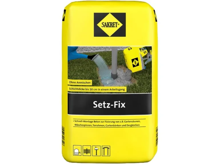 Sakret Schnell-Montage Beton Setz-Fix 10 kg