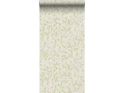 Sanders & Sanders Tapete Mosaik-Fliesen Gelb 53 cm x 10 m