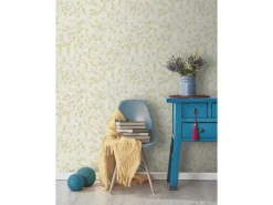 Sanders & Sanders Tapete Mosaik-Fliesen Gelb 53 cm x 10 m