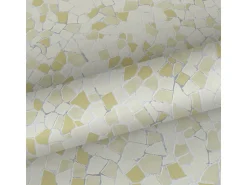 Sanders & Sanders Tapete Mosaik-Fliesen Gelb 53 cm x 10 m