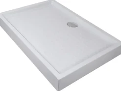 Sanotechnik Duschwanne Rechteck 120 cm x 80 cm Weiß