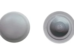 Sarei Fensterbankkappen PVC Ø 11,5 mm Grau 12 Stück