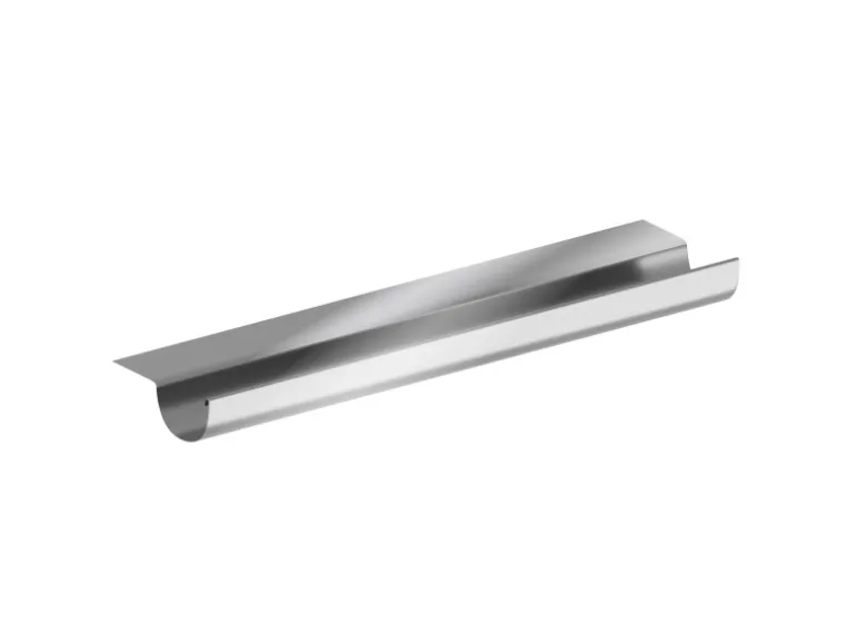 Sarei SDF-Halbrundrinne Piccolo Alu Natur RG 80 Länge 2 m