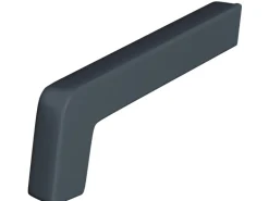 Sarei Seitenteil PVC Anthrazit 11 cm 2 Stück