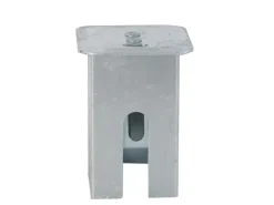 Schake Abdeckkappe Pfosten 70 mm x 70 mm Pfosten Federverschluss Feuerverzinkt