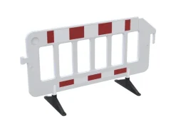 Schake Absperrgitter aus Kunststoff Zaunkörper Folie Typ RA2/B Weiß