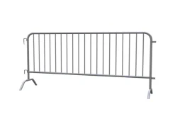 Schake Absperrgitter Typ C 2,5 m 19 Stäbe Silber