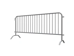 Schake Absperrgitter Typ C 2,5 m 19 Stäbe Silber