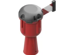 Schake Absperrgurt 12 m Rot-Orange-Weiß