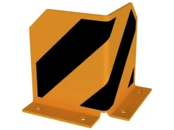 Schake Anfahrschutzwinkel Aufdübeln 200 mm Gelb-Schwarz