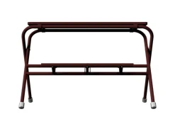 Schake Arbeitstritt Lackiert 2 Stufen Breite 1 m x 0,7 m Braun