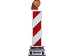 Schake Bake Typ 60 RA1/A Schraffiert Doppelseitig Rechts-/Linksweisend Weiß-Rot