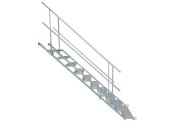 Schake Bautreppe Stahl 1.000 mm 16 Stufen Beton