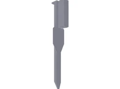 Schake Erdspieß Typ Standard 40 mm Nach TL Feuerverzinkt