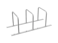 Schake Fahrradanlehnbügel Reihenanlage 4 Einstellplätze Ø 48 mm Feuerverzinkt