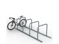 Schake Fahrradanlehnbügel Reihenanlage 4 Einstellplätze Ø 48 mm Feuerverzinkt