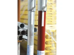 Schake Fensterstütze 1,2 m - 2 m Rot