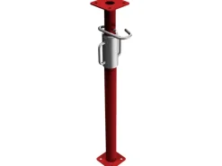 Schake Fensterstütze 0,90 m - 1,50 m Rot