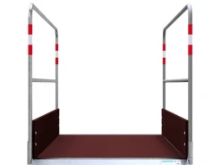 Schake Grabenbrücke Holz 1 m x 2,2 m Braun