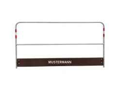 Schake Grabenbrücke Holz 1 m x 2,2 m Braun