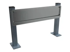 Schake Haltevorrichtung Parkplatzbeschilderung Dübelbefestigung Feuerverzinkt