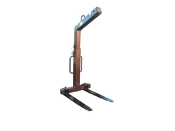 Schake Kran Ladegabel Tragkraft 1.500 kg Lackiert Braun