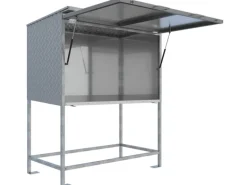 Schake Mobiler Planstand Ohne LED-Leuchten Steckdosen Feuerverzinkt