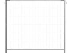 Schake Mobilzaun Profi Haken Ösen 2,2 m x 2 m Feuerverzinkt