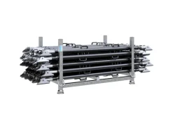 Schake Richtstrebe Verstellbereich 6,20 mm - 7,60 mm Endgelenke Schwarz