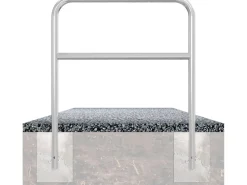 Schake Rohrbügel Querholm Einbetonieren 1. 000 mm x 1.200 mm Feuerverzinkt